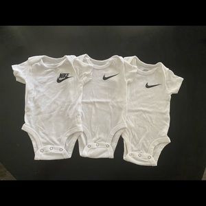 6 month Nike onesies